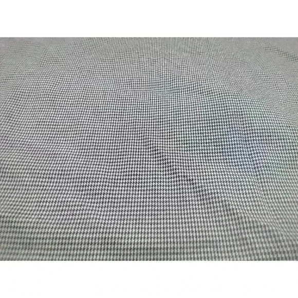 Columbia Button down Blue Houndstooth check 2XL Cotton blend stretch - Picture 7 of 8